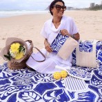 Picnic Mat | Picnic Mat | Blue Oasis Picnic Mat | Picnic Mat | Blue Oasis
